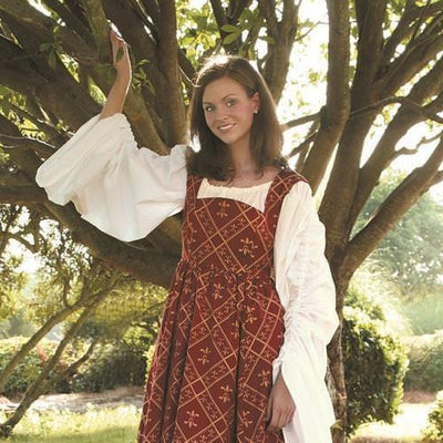 Renaissance Medieval Fleur de Lis Overdress | fleur de lis origins