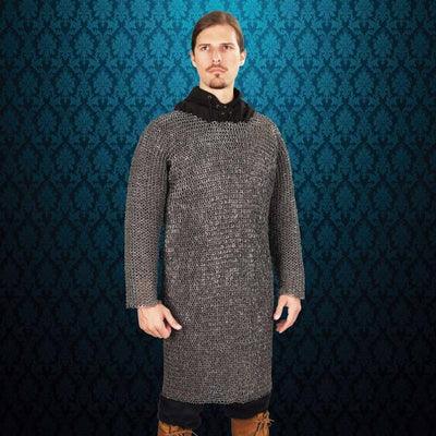 Riveted Dark Aluminum Mail Armor Shirt - Medieval Replicas