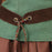 Medieval Forest Ensemble with Skirt, Bodice and Belt | skirt with belts