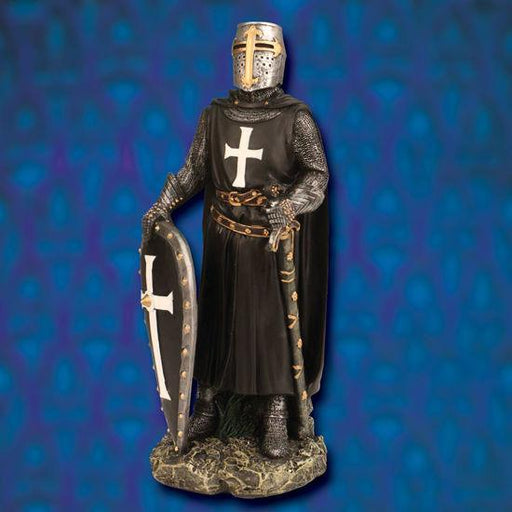 Hospitaller Knight Painted Statue - Medieval Replicas