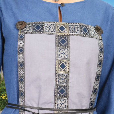 Viking Dress with Apron Panel