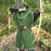 Huntingdon Green Over Tunic with Hood