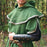 Huntingdon Green Over Tunic with Hood