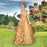 Renaissance Anjou Elizabethan Dress Gown |evening gown green