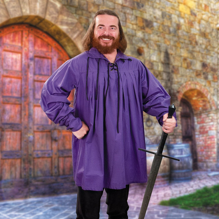 Pirate Medieval Swordsman's Shirt Men's Costume