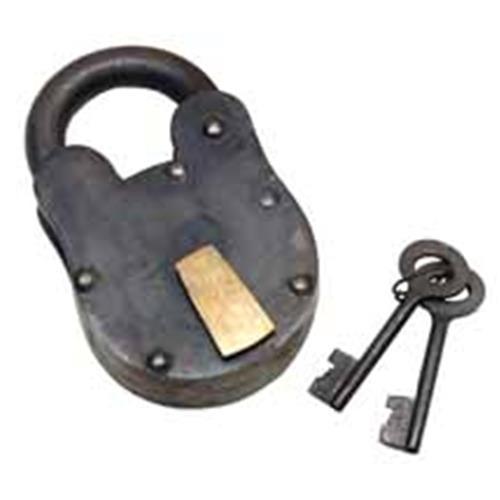 Medieval Iron Lock Small - Medieval Replicas