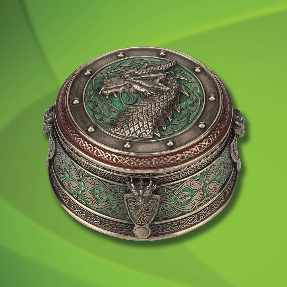 Celtic Dragon Trinket Box - Medieval Replicas