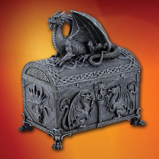 Dragon Chest Trinket Box - Medieval Replicas