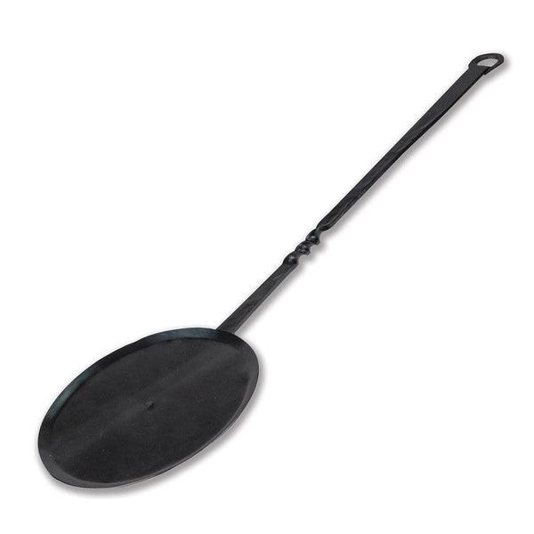 Hand Forged Iron Medieval Long Handled Flat Skillet for Display - Medieval Replicas