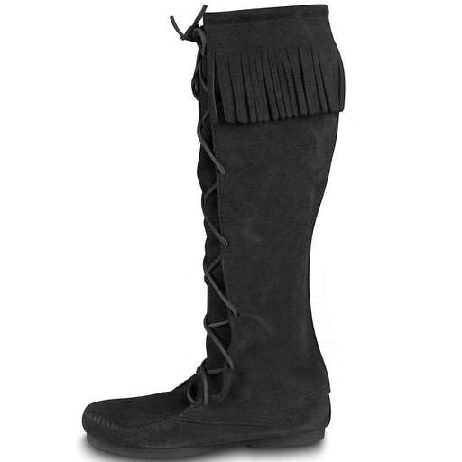 Medieval Tall Boots with Fringe - Medieval Replicas