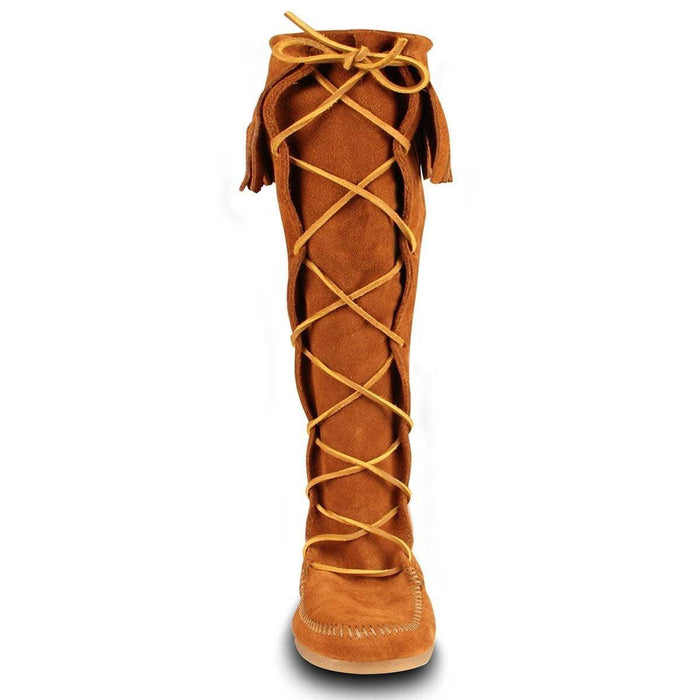 Medieval Tall Boots with Fringe - Medieval Replicas