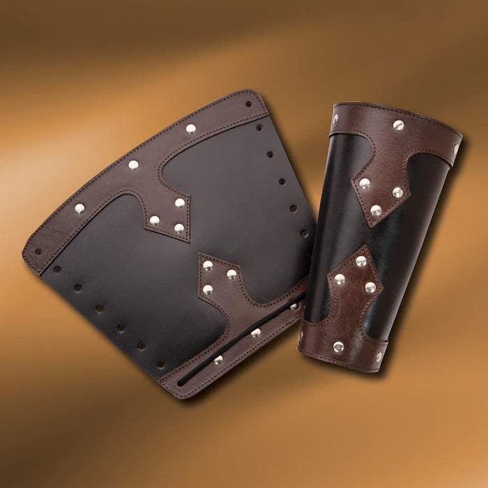 Knightly Leather Vambraces - Medieval Replicas