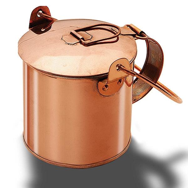 Medieval Period Solid Copper Coffee Can - Medieval Replicas