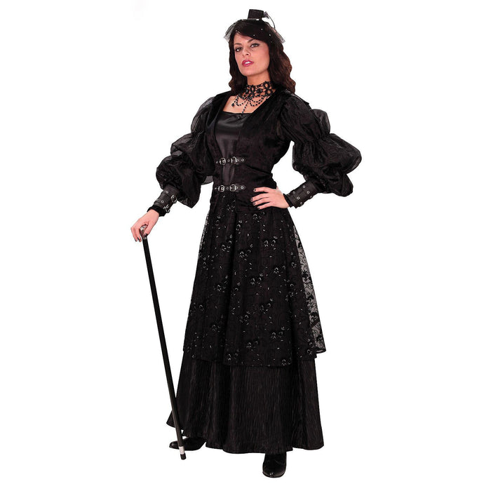 Steampunk Empire Woman's Victorian Gown