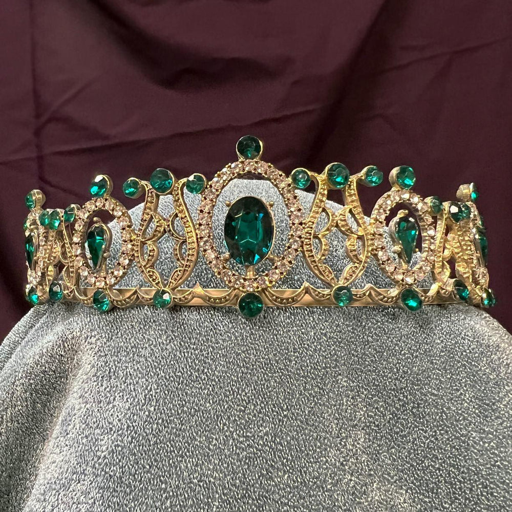 Medieval Emerald Princess Tiara - Medieval Replicas