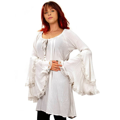 Natural Gauze Renaissance Bohemian Shirt | bohemian clothing stores