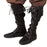 Pirate Tall Suede Boots with Fringe - Medieval Replicas