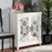 CARLENA MODERN  WHITE FINISHED WOOD AND MIRRORED GLASS 2-DOOR SIDEBOARD - Medieval Replicas