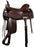 Double T Pleasure Style Horse Saddle. Full QH Bars. 16", 17" - Medieval Replicas