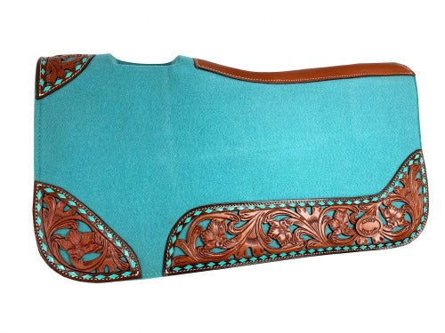Klassy Cowgirl  30” X 28” Felt Horse Saddle Pad with vented wither