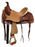 Double T  Youth hard seat roper style saddle 12", 13"  - Medieval Replicas