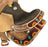 Double T Youth Barrel Style Horse Saddle With Cactus And Sunflower 12", 13" - Medieval Replicas