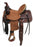 Buffalo Youth hard seat roper style horse saddle 13 " - Medieval Replicas