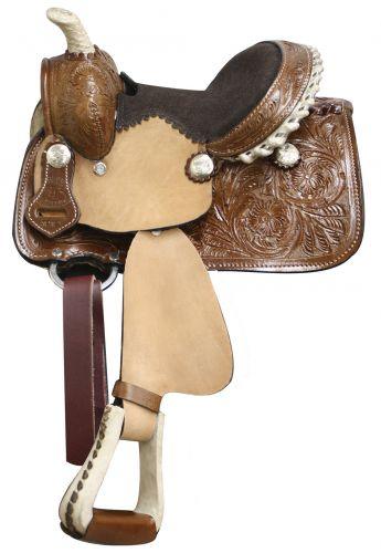 8" Double T Pony / Youth Horse Saddle - Medieval Replicas