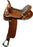 Double T Trail Horse Saddle Smooth Finish Argentina Cow Leather. 16 inch - Medieval Replicas