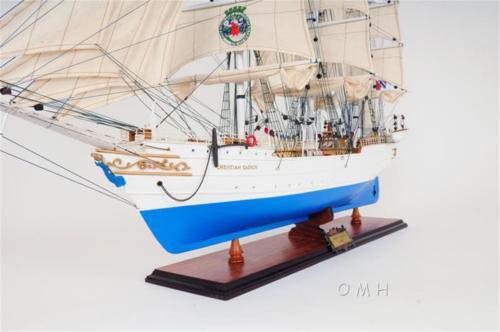 Handcrafted Christian Radich Wooden Model Ship - Medieval Replicas