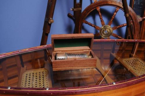 Handheld Telescope in wood box - Medieval Replicas