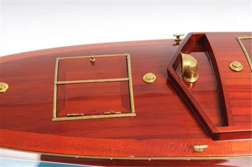 Handcrafted DIXIE II Wooden Model Boat - Medieval Replicas