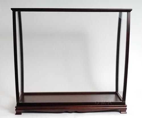 Table Top Display Case For Ship Models Size L: 40 W: 13.75 H: 39.25 Inches - Medieval Replicas