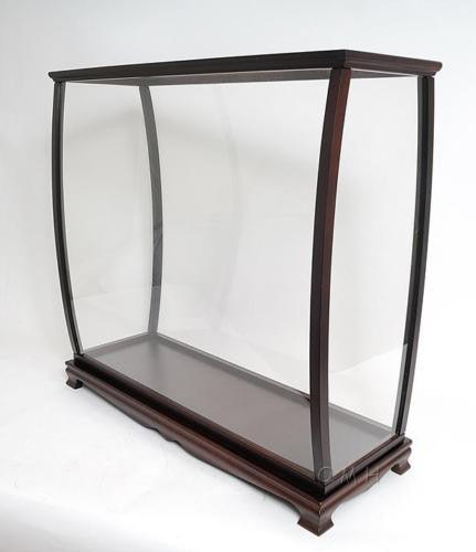 Table Top Display Case For Ship Models Size L: 40 W: 13.75 H: 39.25 Inches - Medieval Replicas