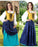 MEDIEVAL  DOUBLE-LAYER SKIRT Woman's Costume - Medieval Replicas