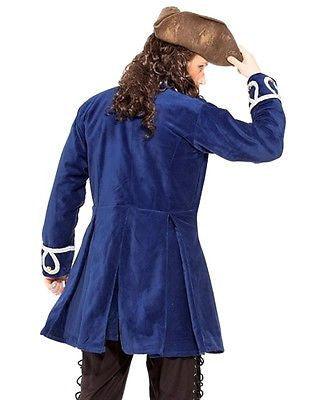 Pirate Edwin Keel Coat Men's Costume - Medieval Replicas