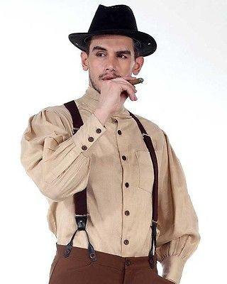 Steampunk Seigneur Shirt Men's Costume - Medieval Replicas