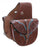 Showman ® Floral and basket tooled saddle bag - Medieval Replicas