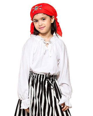 Girls Pirate Blouse Woman's Costume - Medieval Replicas