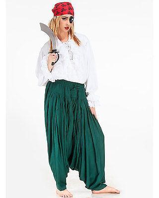 RENAISSANCE MEDIEVAL PATIALA PANTS Woman's Costume - Medieval Replicas