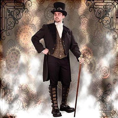 STEAMPUNK  Empire Opera Coat Men's Costume - Medieval Replicas