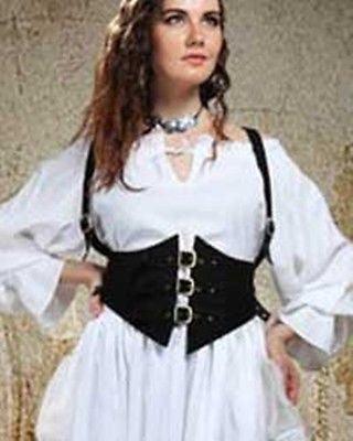 Faux Leather Steampunk Harness Woman's Costume - Medieval Replicas