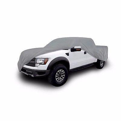 Truck Cover with Crew Cab or Extended Cab & Regular Bed Fits 17.6'L x 65"W x58"H - Medieval Replicas