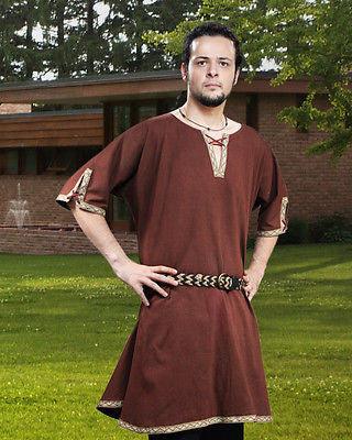 Renaissance Medieval Saxon Tunic Men's Costume - Medieval Replicas