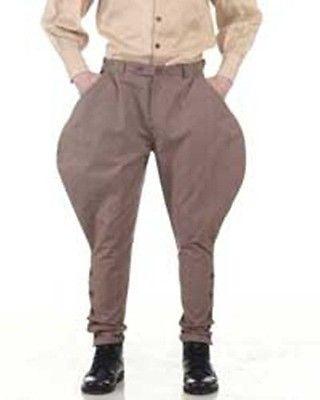 Steampunk Archibald Jodhpur Pants Men's Costume - Medieval Replicas