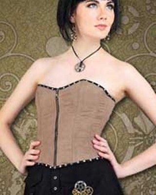 Steampunk Corset ::  The Whitfield Overbust Corset - Medieval Replicas