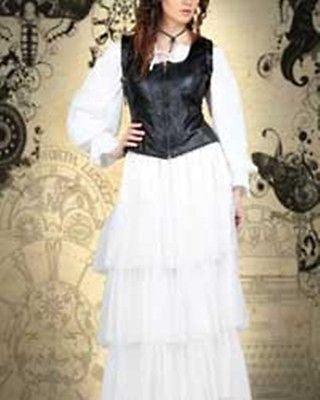 Steampunk Layered Bustle Skirt - Medieval Replicas