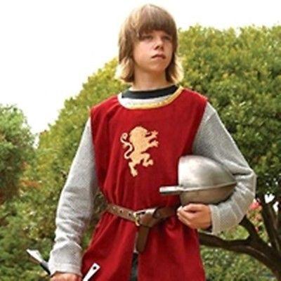 Renaissance Medieval Child's Knightly Tunic & Mail - Medieval Replicas