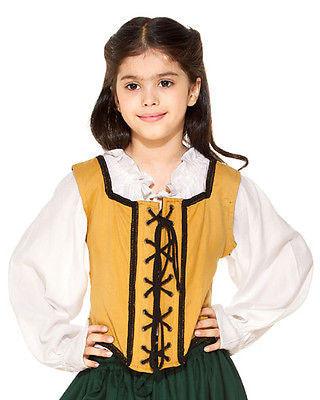 Girls Reversible Pirate Bodice Woman's Costume - Medieval Replicas