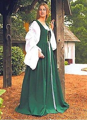 Medieval Renaissance Fair Maiden's Dress Woman's Costume - Medieval Replicas